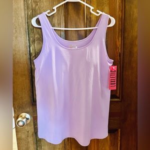 NWT Lilly Pulitzer Luxletic Sunray Bra Tank Size L purple